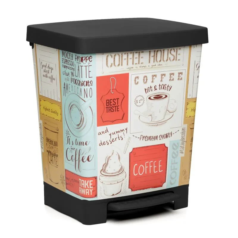 TRASH BIN TATAY 10205.03 23L DECO VINTAGE